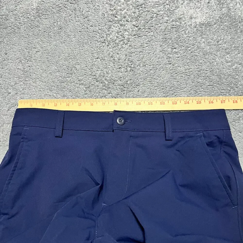 Under Armour Golf Pants Mens 34 x32 Blue Straight Fit Tech Chino 1376625